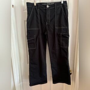 VIP Black Boot Cut Pants